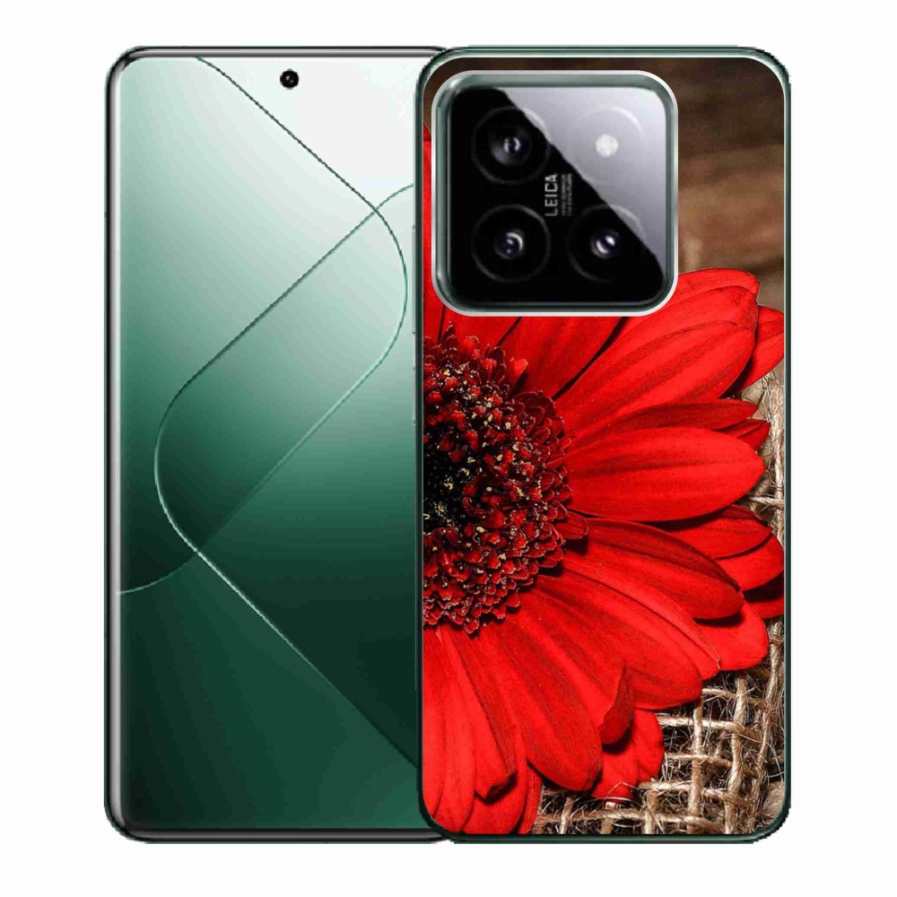 Gél borítás mmCase a Xiaomi 14-hez - gerbera