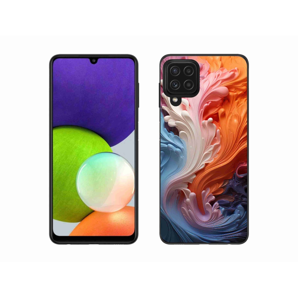 Gél borítás mmCase Samsung Galaxy A22 4G - absztrakt motívum 8