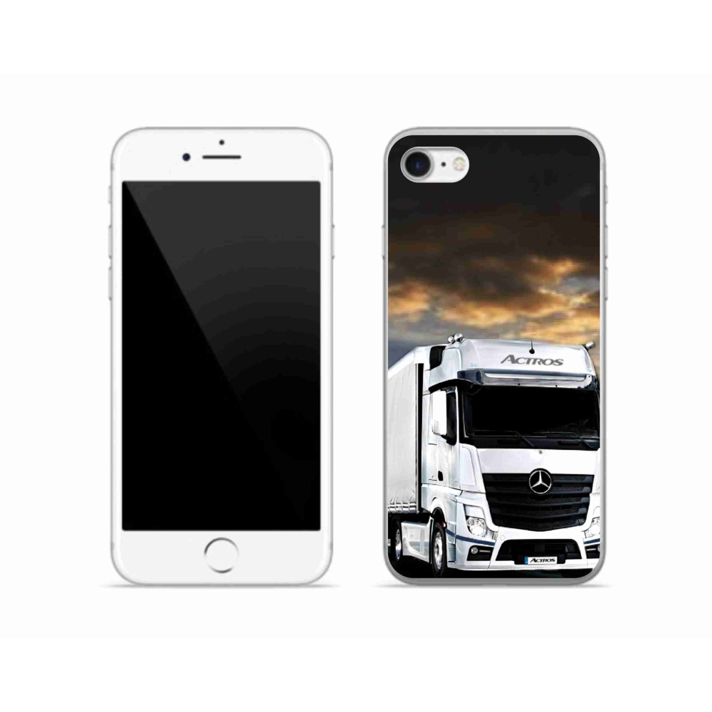 Gél borítás mmCase iPhone SE (2020) - teherautóhoz