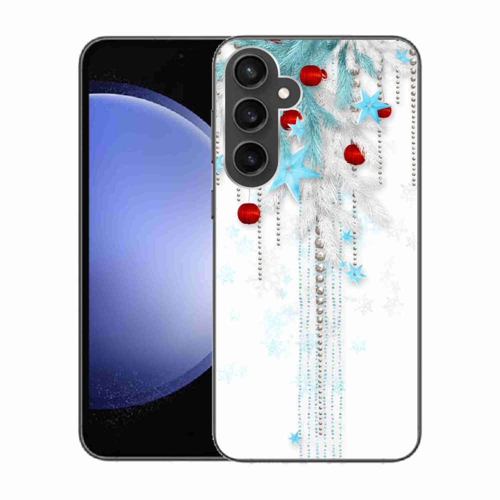 Gél borítás mmCase Samsung Galaxy S23 FE készülékhez - Karácsonyi dekoráció