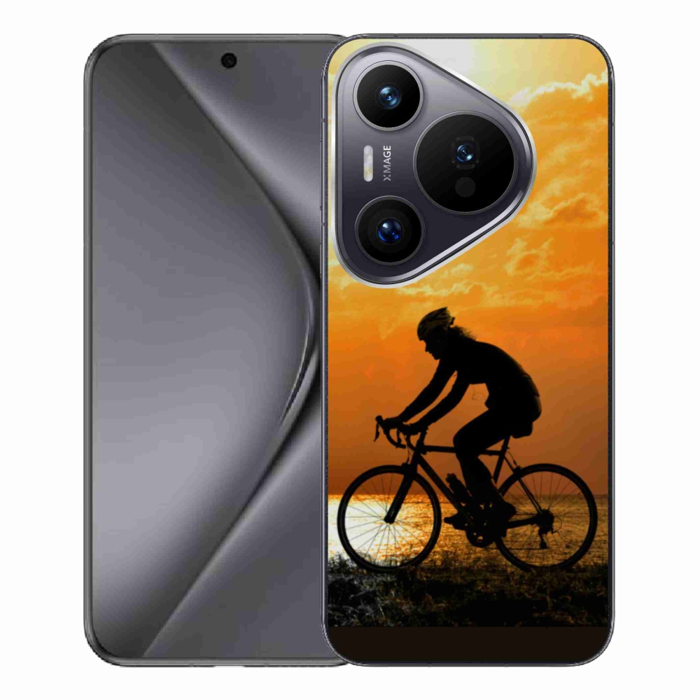 Gél borítás mmCase a Huawei Pura 70 Pro számára - kerékpározás