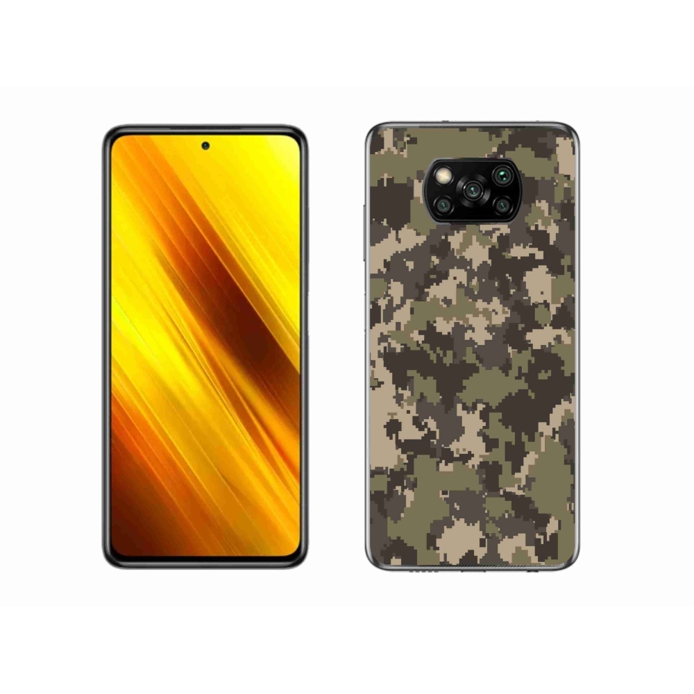 Gél borítás mmCase a Xiaomi Poco X3 Pro számára - terepszínű minta 12