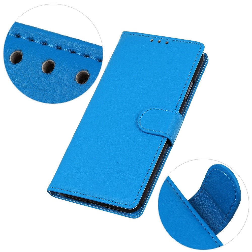 Litchie könyvtáska Huawei Nova 11i készülékhez - kék