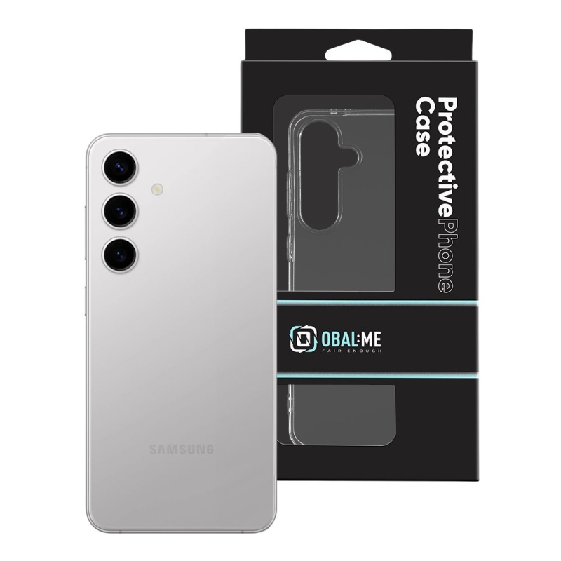 COVER:ME TPU borító Samsung Galaxy S24 FE átlátszóhoz