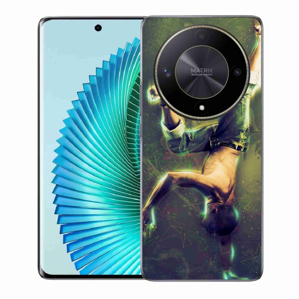 Gél borítás mmCase a Honor Magic 6 Lite 5G számára - breakdance