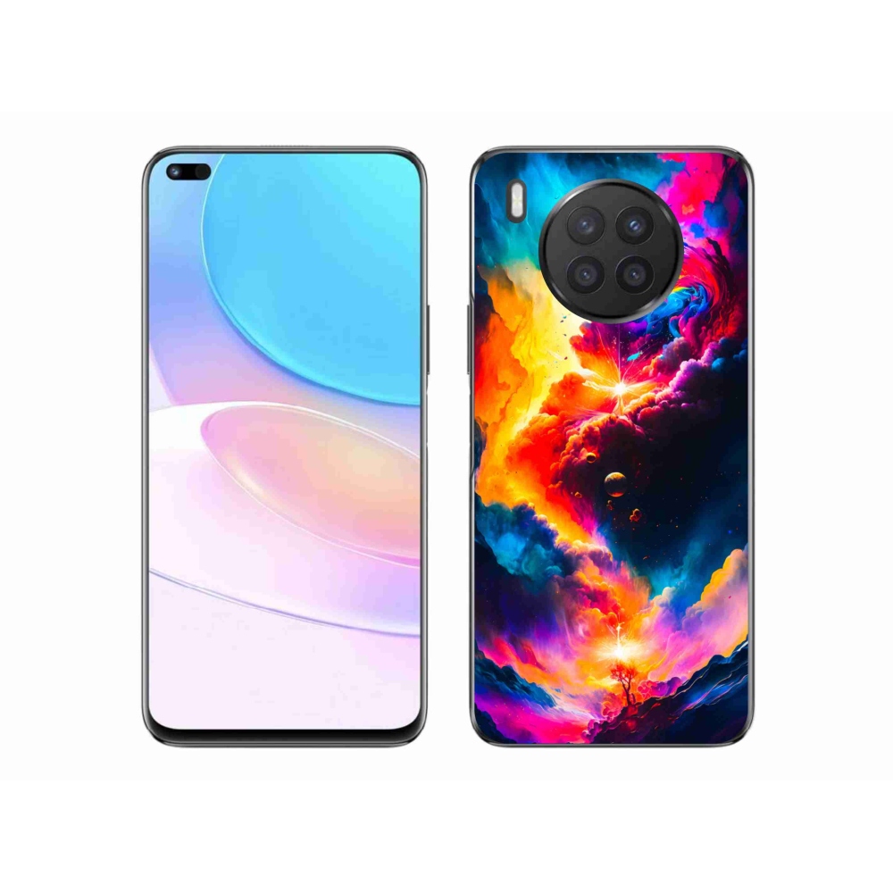 Gél borítás mmCase a Huawei Nova 8i készülékhez - absztrakt motívum
