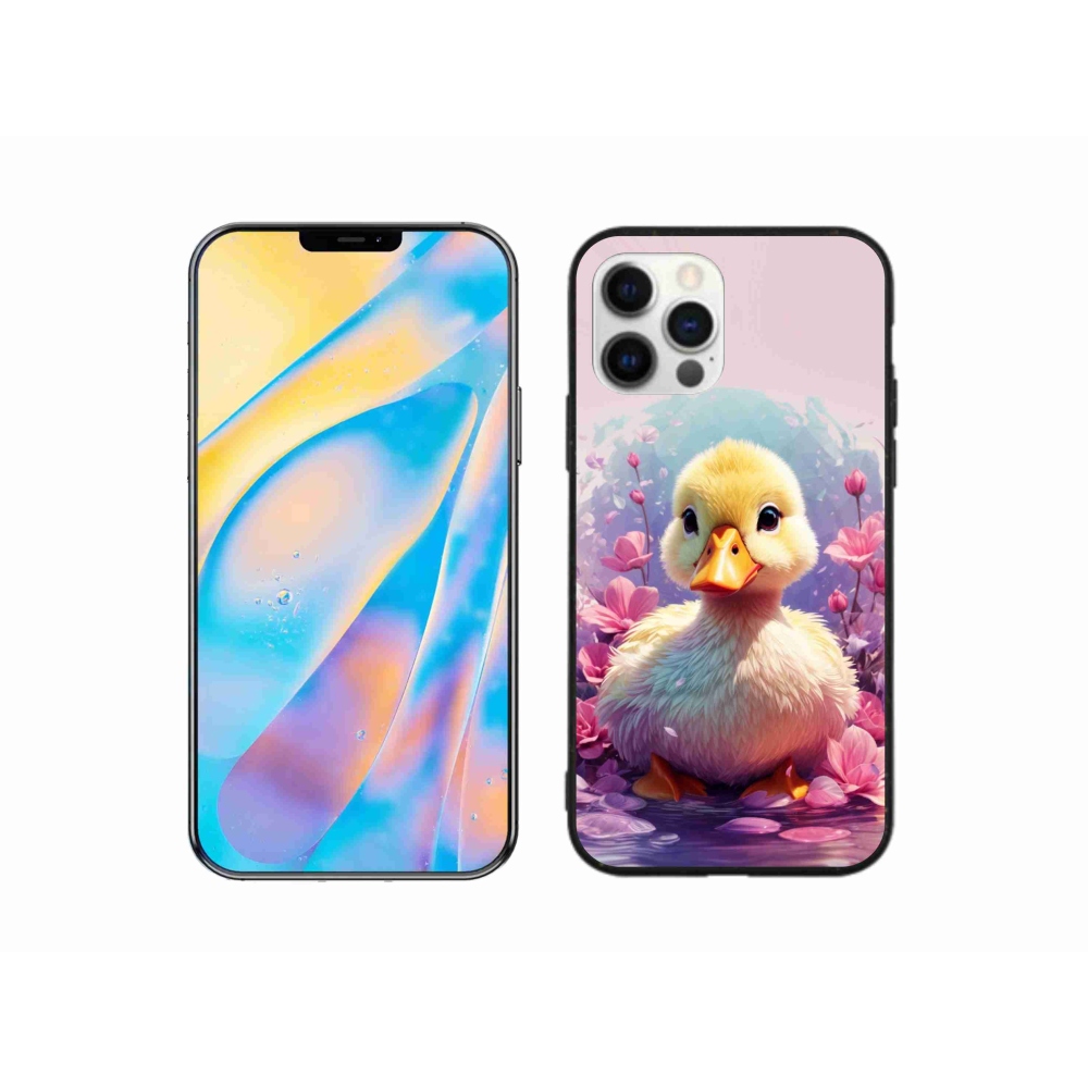 Gél borítás mmCase iPhone 12 készülékhez - kacsa