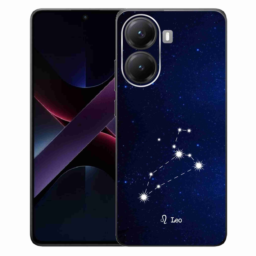 Gél borító mmCase a Xiaomi Poco X7 Pro 5G számára - Lion konstelláció