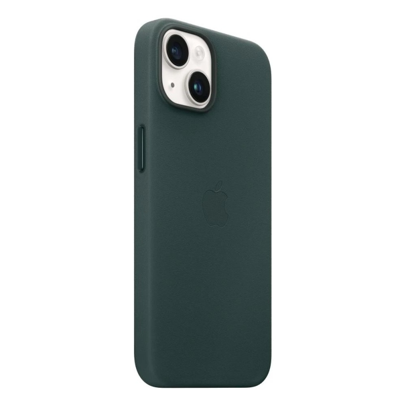 MPP53FE/A Apple bőrborítás, beleértve. MagSafe iPhone 14-hez Forest Green