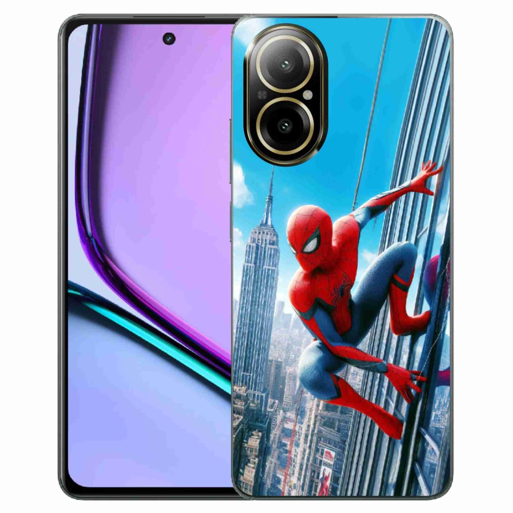 Gél borítás mmCase a Realme C67 készülékhez - pókember