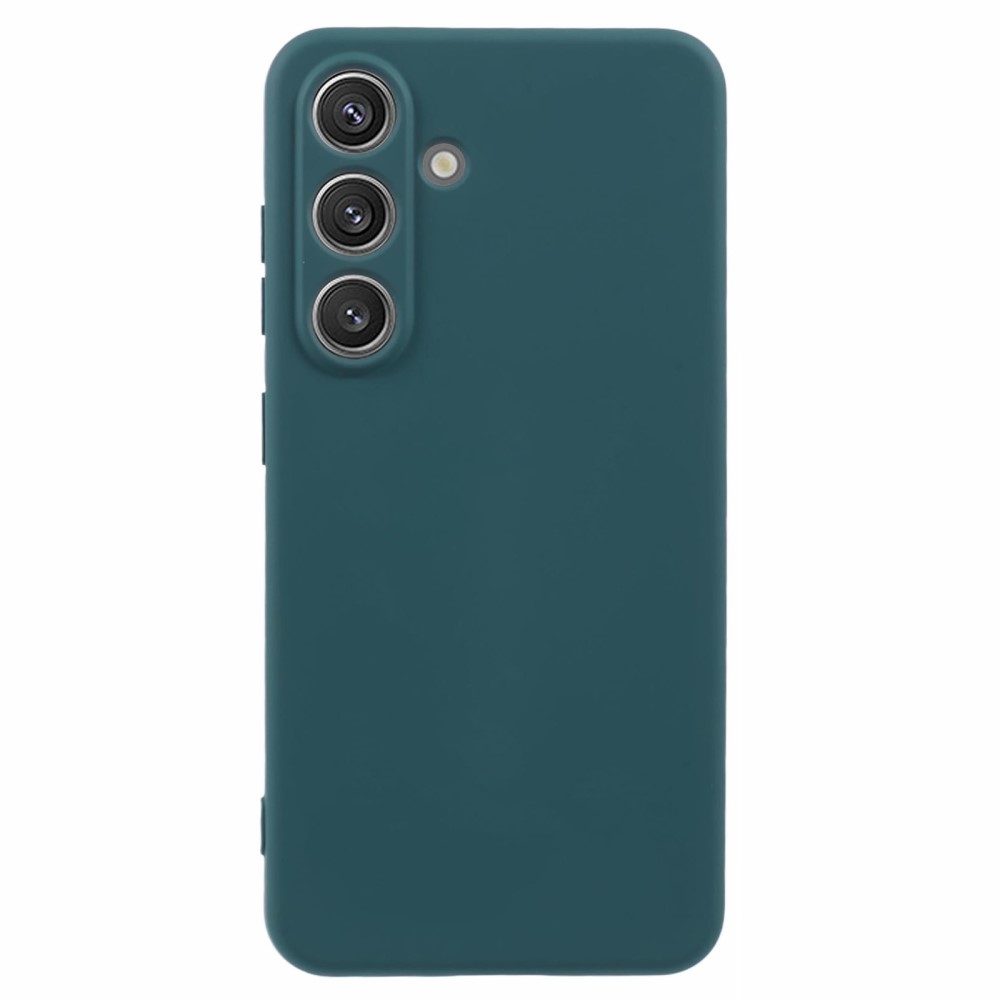 Arc zselés tok Samsung Galaxy S25+ készülékhez - sötétzöld