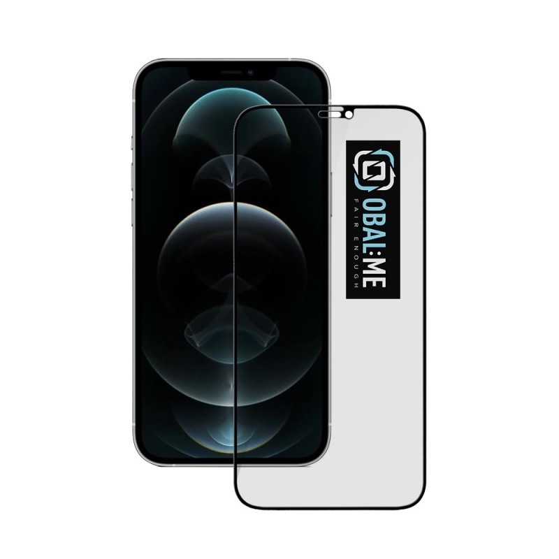 CSOMAG:ME Privacy 5D edzett üveg Apple iPhone 12 Pro Max Fekete