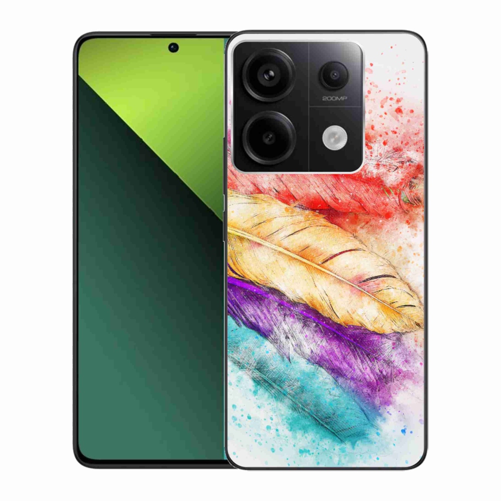 Gél borítás mmCase a Xiaomi Redmi Note 13 Pro 5G/Poco X6 5G - színes tollhoz
