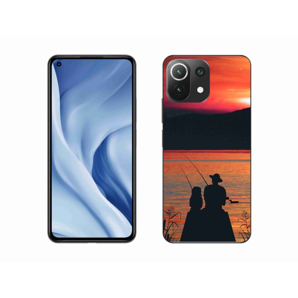 Gél borítás mmCase a Xiaomi Mi 11 Lite 4G/5G számára - halászat 3