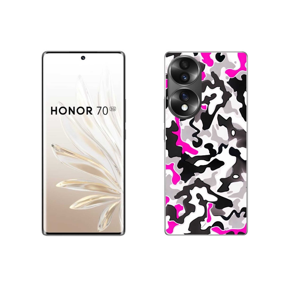 Zselés borítás mmCase a Honor 70-hez - terepszínű minta 5