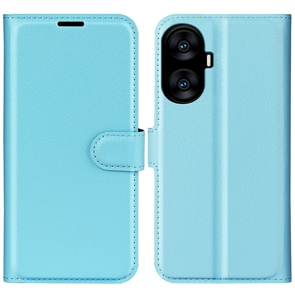 Litchi könyvtáska a Realme C55 készülékhez - kék
