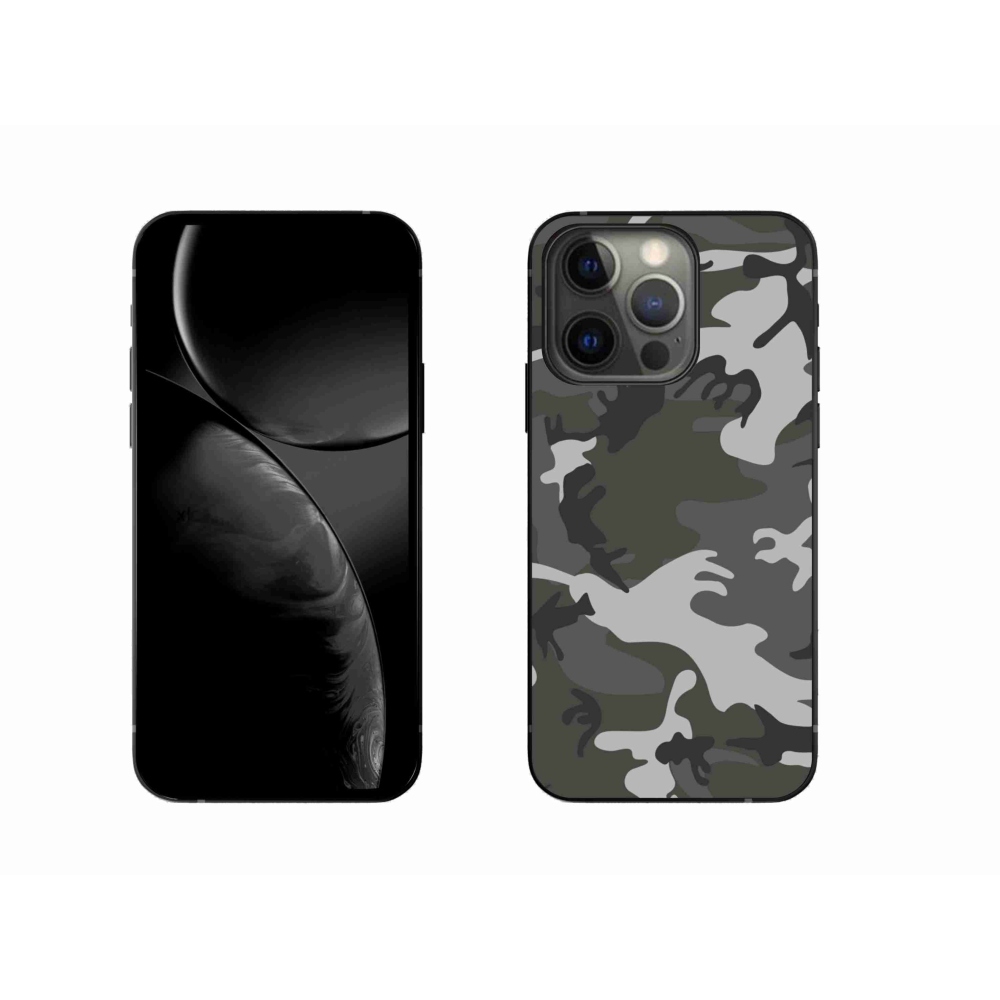 Zselés borítás mmCase iPhone 13 Pro 6.1 készülékhez - terepszínű minta