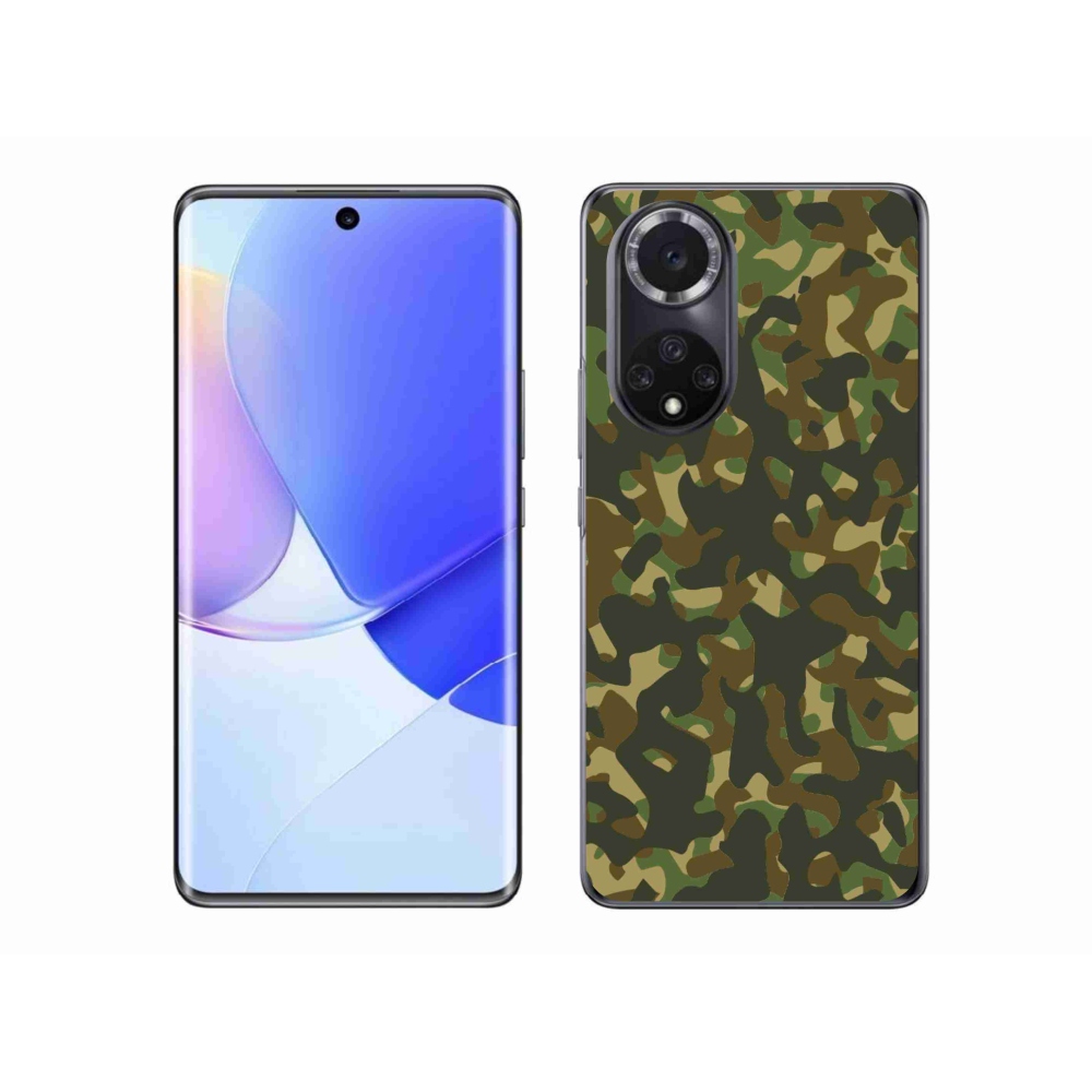 Gél borítás mmCase a Huawei Nova 9 készülékhez - terepszínű minta 1