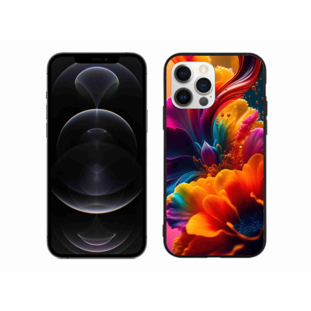Gél borítás mmCase iPhone 12 Pro Max készülékhez - absztrakt motívum 2