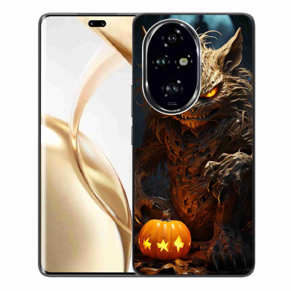 Zselés borítás mmCase a Honor 200 Pro 5G számára - Halloween szörnyeteg
