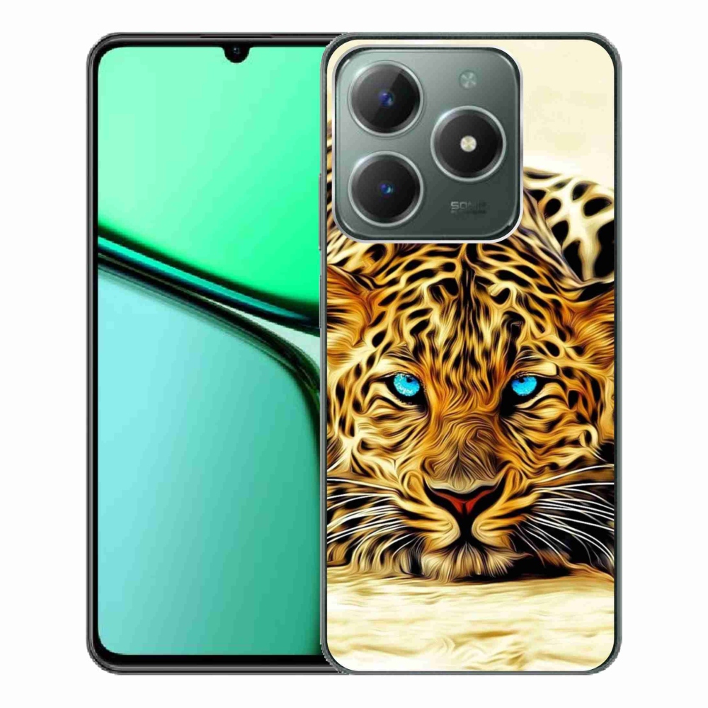 Zselés borító mmCase a Realme C61 készülékhez - rajzfilmtigris