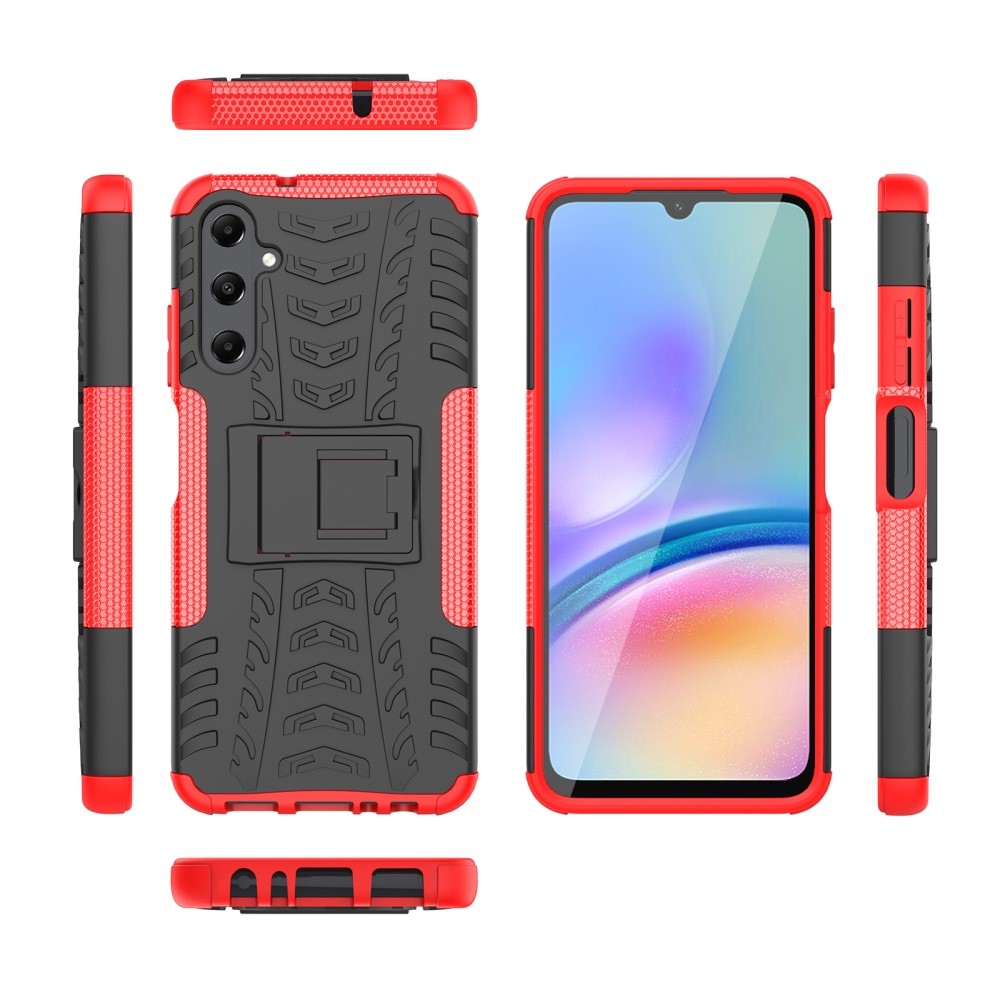 Rúgásálló borítás Samsung Galaxy A05s készülékhez - piros