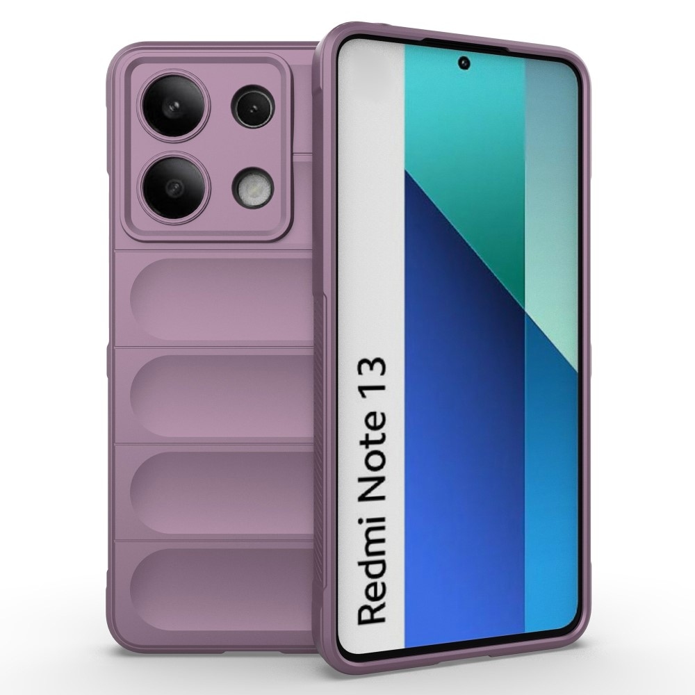 Rugg tartós zselés tok Xiaomi Redmi Note 13-hoz - világos lila