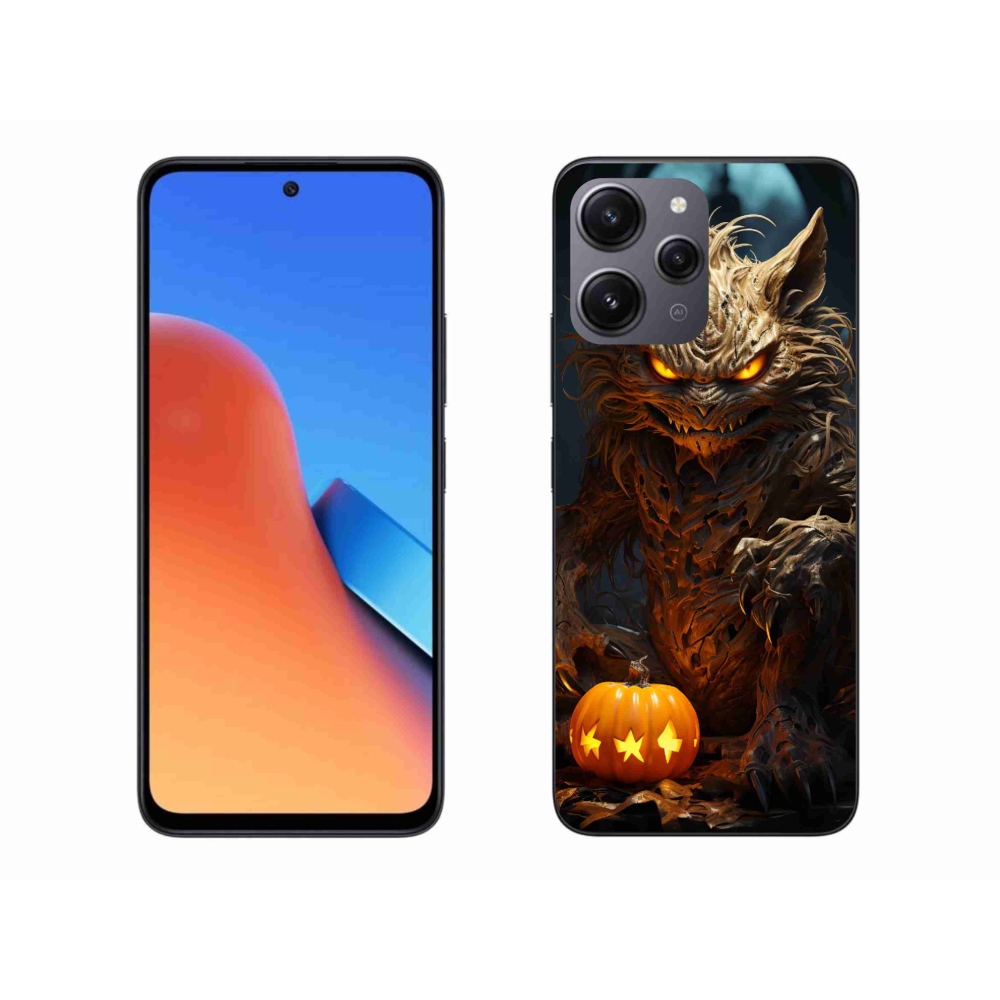 Gél borítás mmCase a Xiaomi Redmi 12-hez - Halloween szörnyeteg