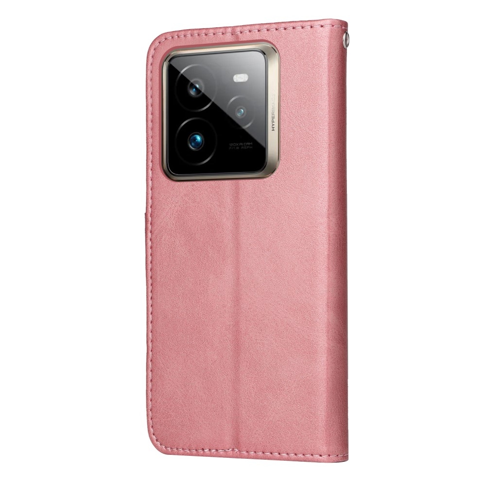 Könyvtáska a Realme GT 7 Pro 5G-hez - rózsaszínű