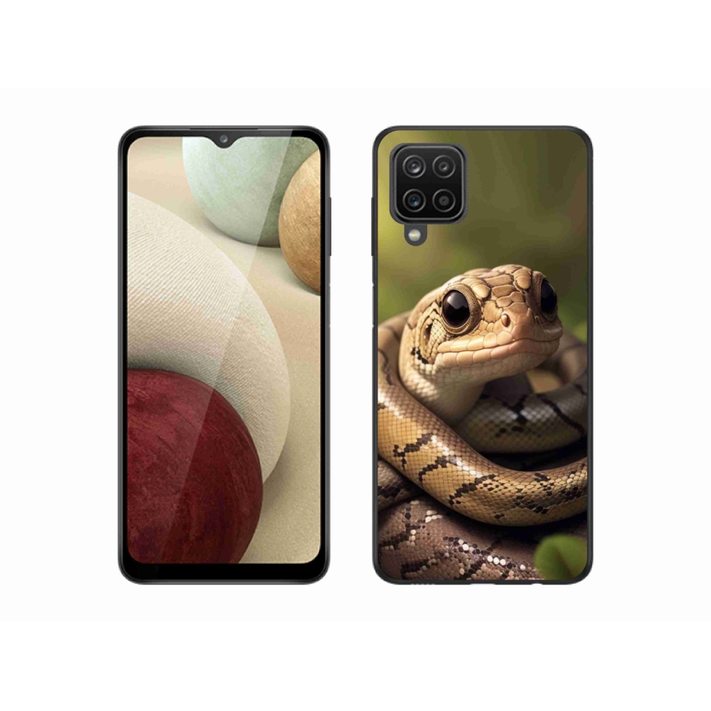 Zselés borítás mmCase Samsung Galaxy M12 - kígyó 1
