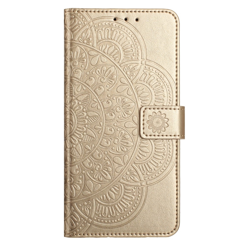 Mandala könyv tok Xiaomi 15T-hez - arany színű