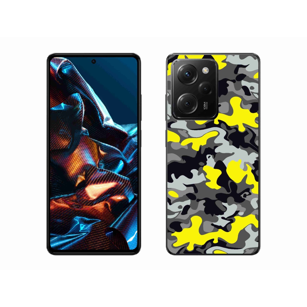 Gél borítás mmCase a Xiaomi Poco X5 Pro 5G-hez - terepszínű minta 6