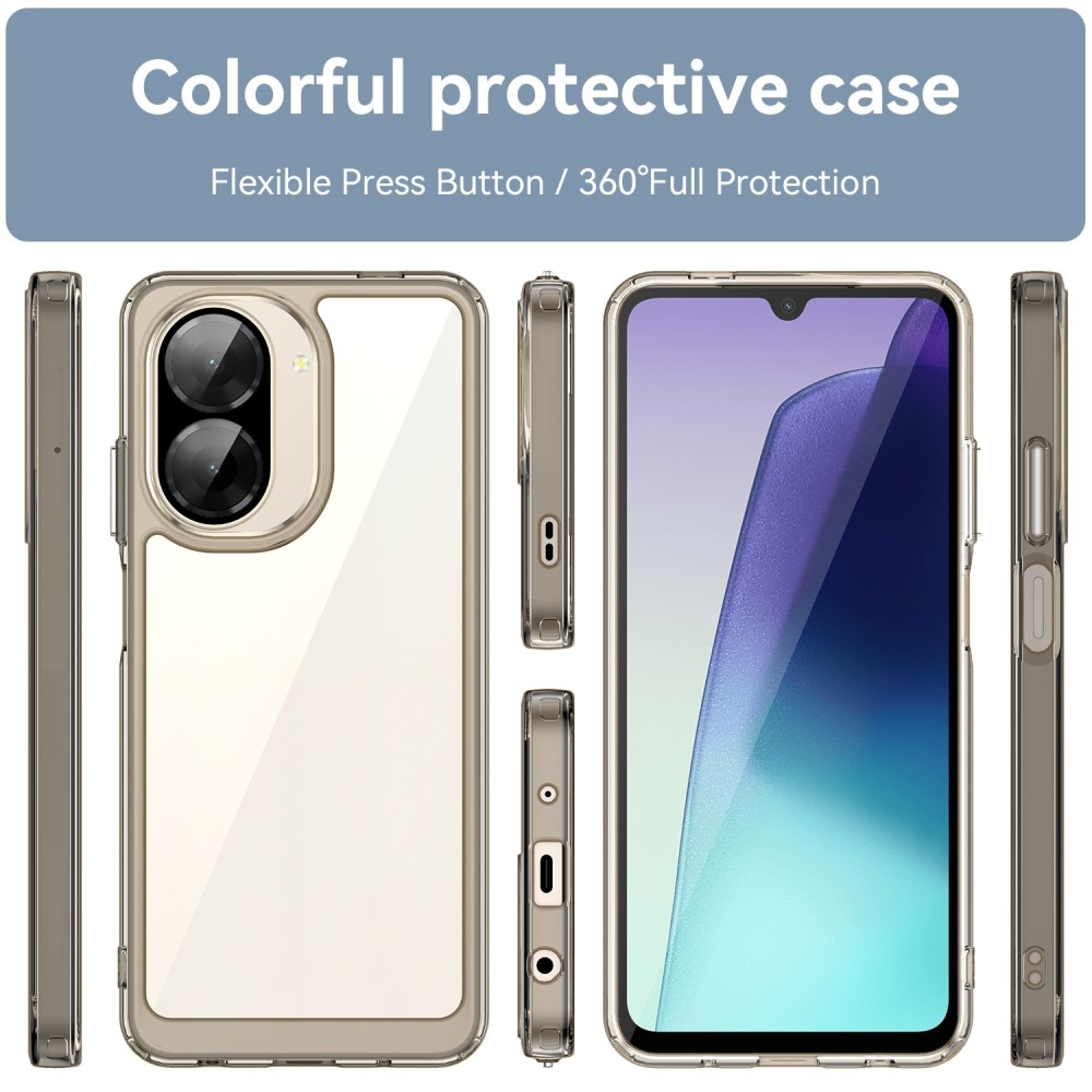 Gél tok kemény hátlappal Xiaomi Redmi A5 (173.45x79.35x8.45mm) - szürke