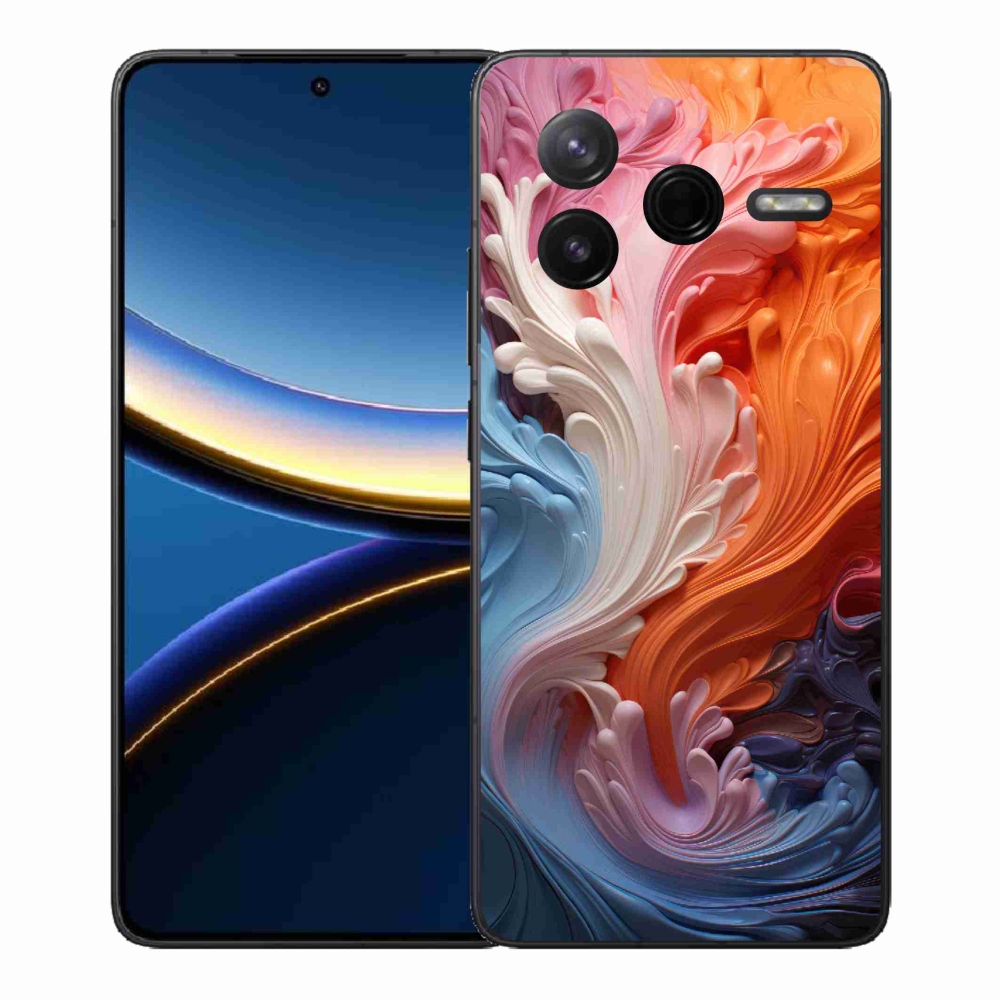 Gél borítás mmCase a Xiaomi Poco F7 Pro számára - absztrakt motívum 8