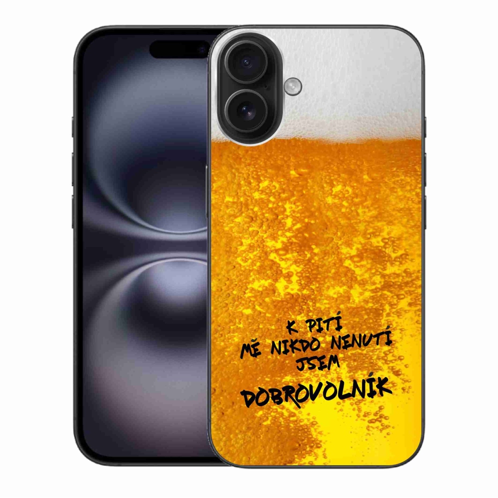 Gél borítás mmCase iPhone 16 Plus készülékhez - sör motívum 4