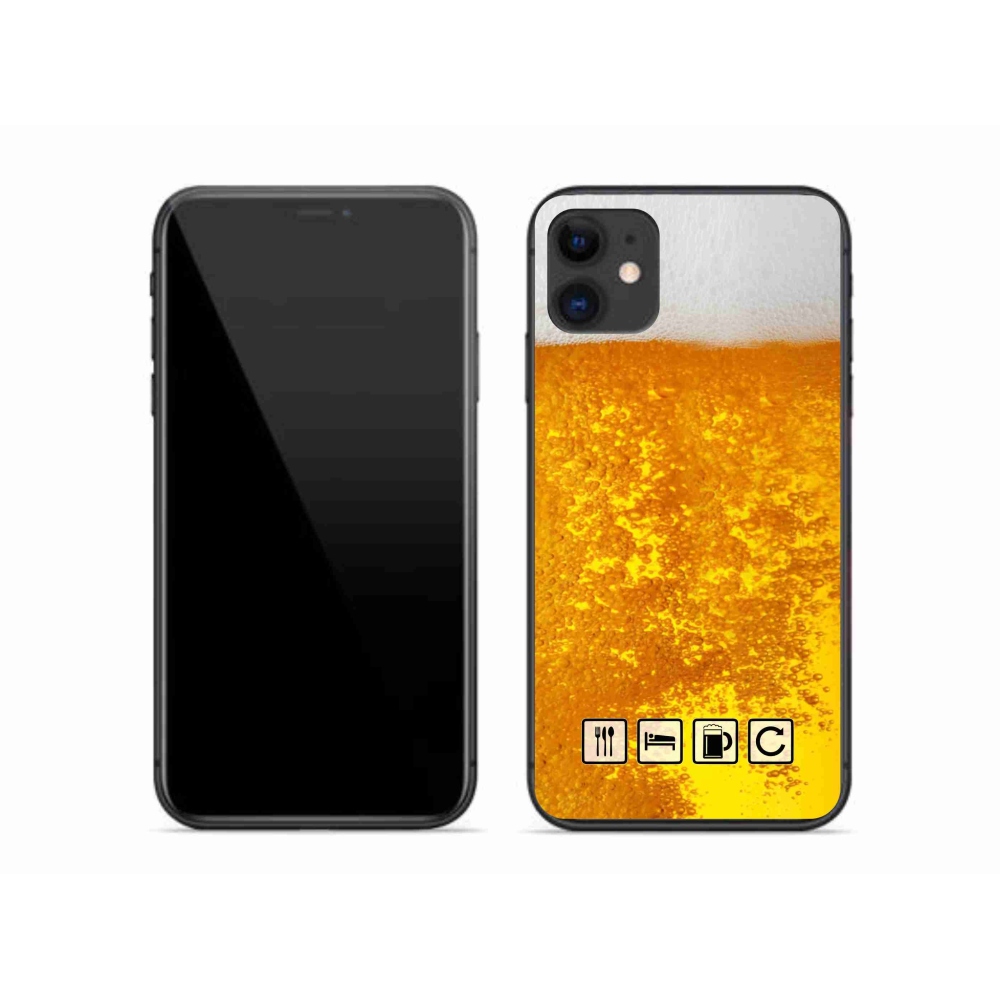 Gél borítás mmCase iPhone 11 készülékhez - sör motívum 3