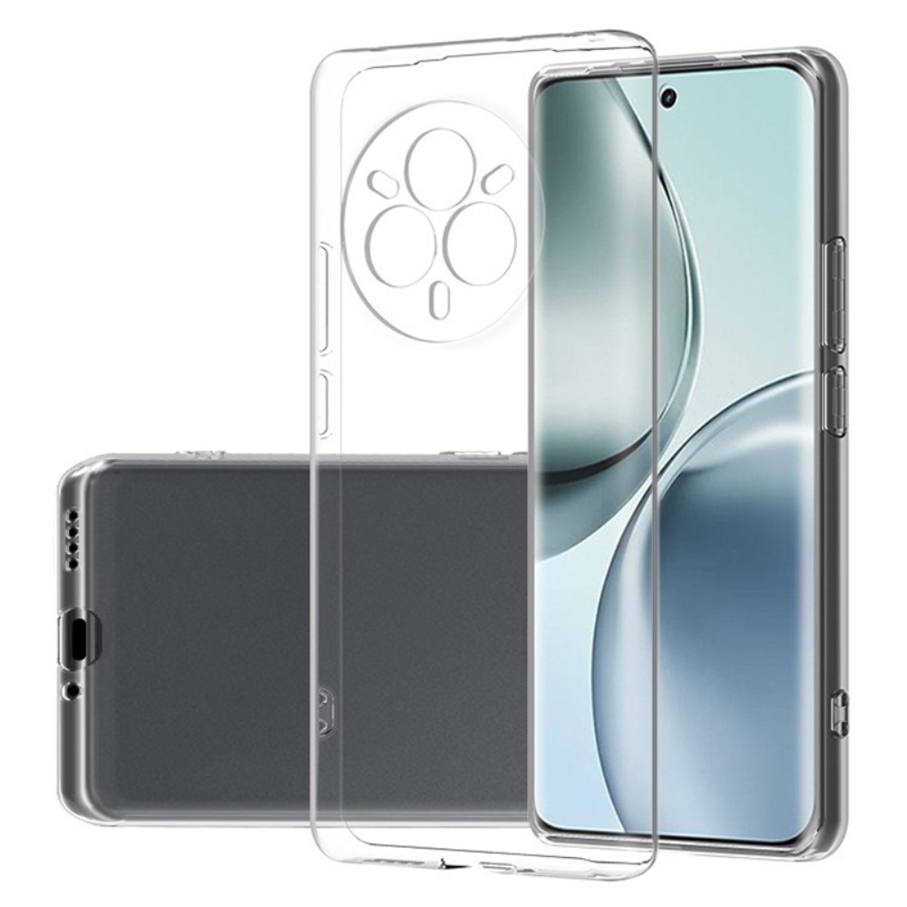 Átlátszó zselés tok a Realme 14 Pro 5G készülékhez - átlátszó
