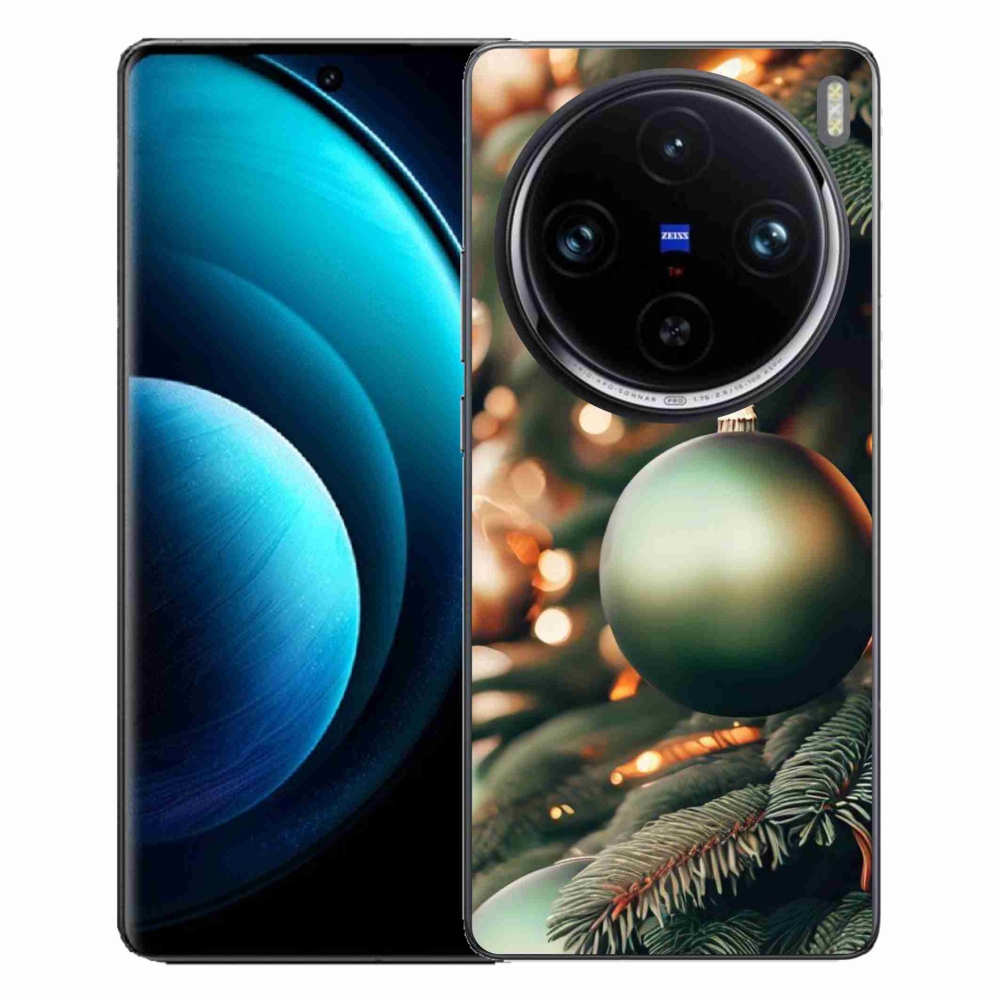 Zselés borítás mmCase a Vivo X100 Pro 5G-hez - karácsonyi dekorációk 1