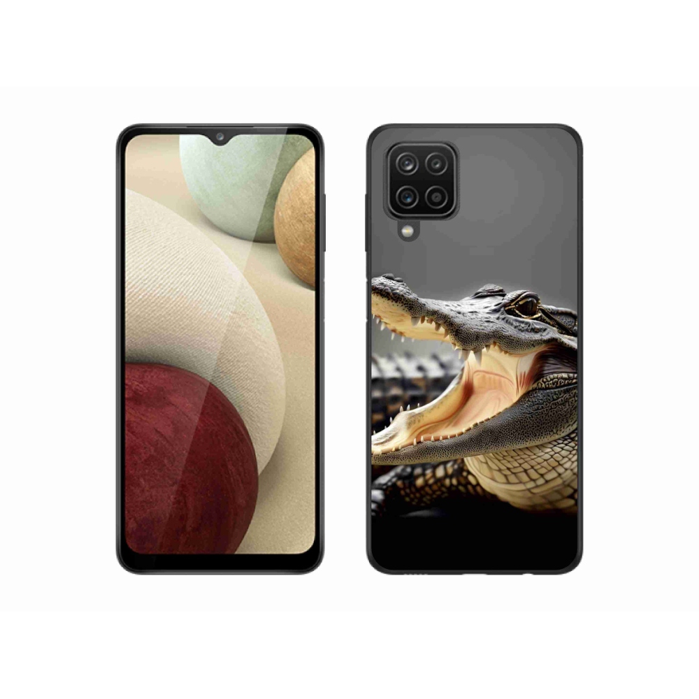 Gél védőhuzat mmCase Samsung Galaxy M12 készülékhez - krokodil