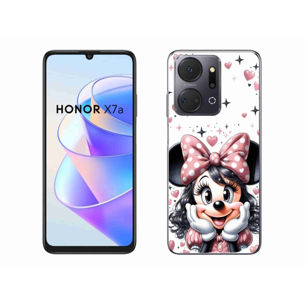 Zselés borítás mmCase a Honor X7a készülékhez - minnie