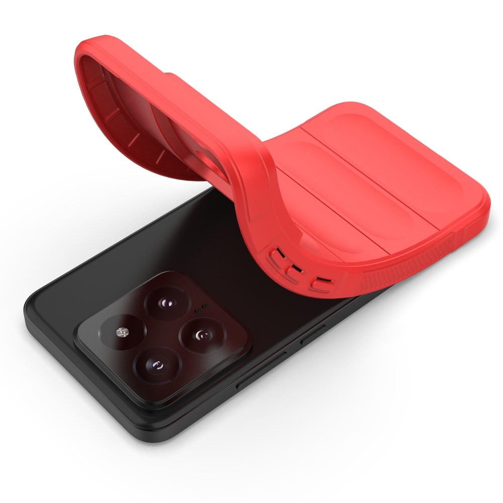 Rugg tartós zselés tok Xiaomi 14 - piros
