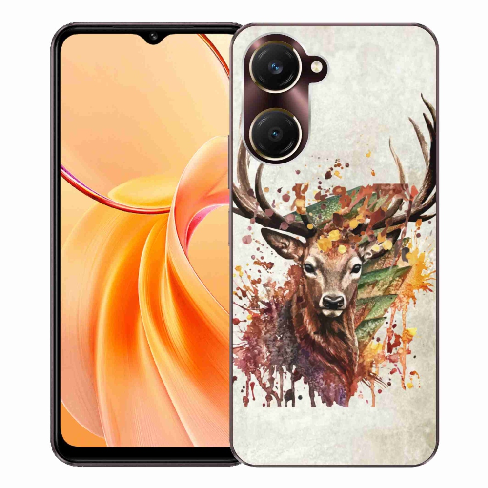 Zselés borítás mmCase a Vivo Y28s 5G-hez - szarvas 1