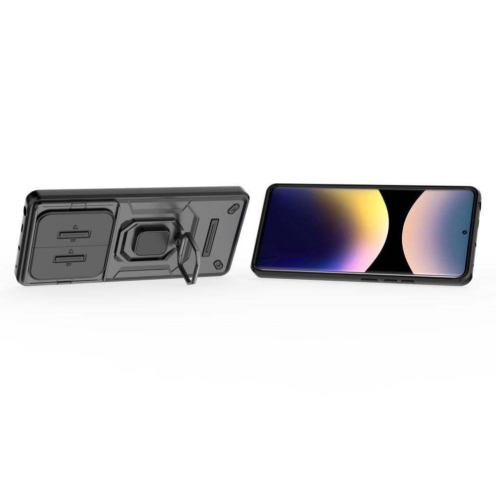 Lencseálló borítás Xiaomi Redmi Note 14 Pro készülékhez - fekete