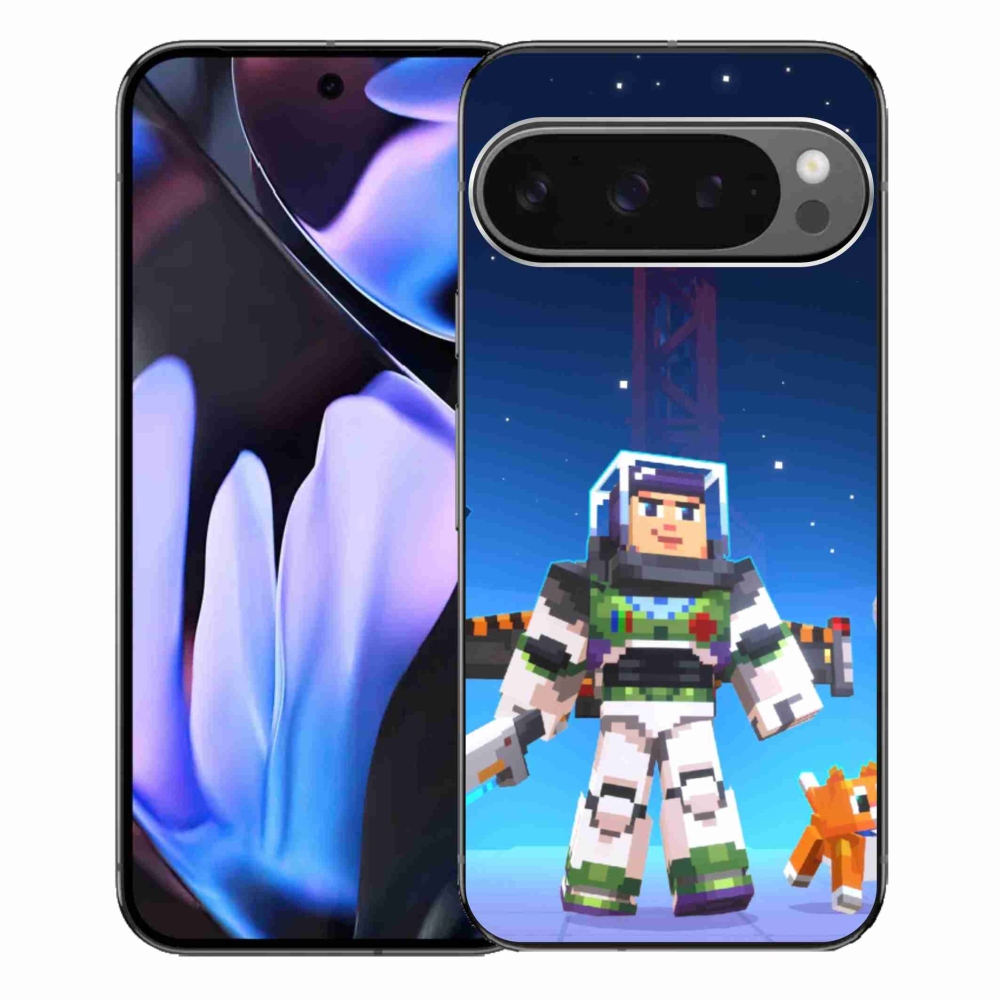 Gél borítás mmCase a Google Pixel 9 Pro XL-hez - minecraft 2