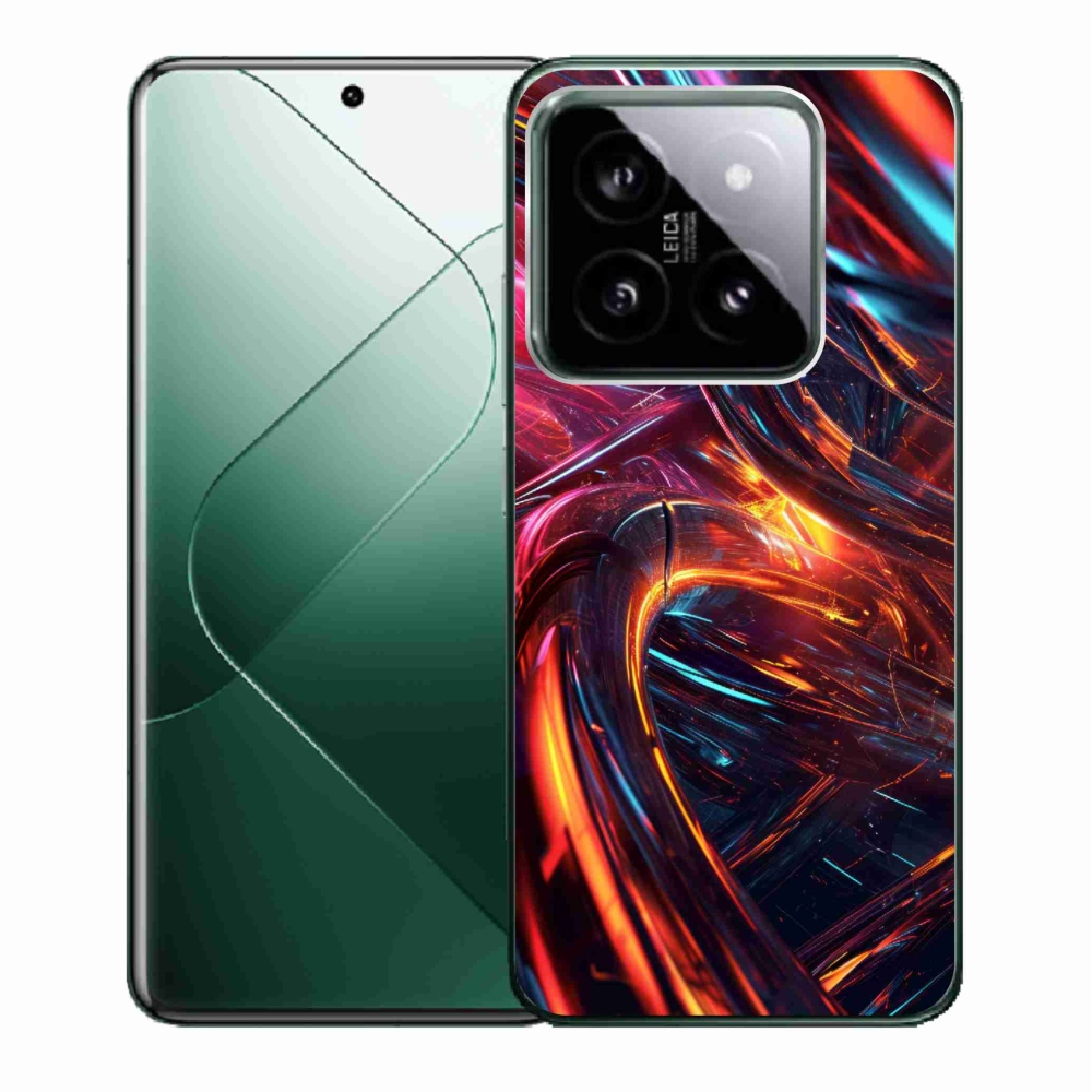Gél borító mmCase a Xiaomi 14 - absztrakt motívum 10