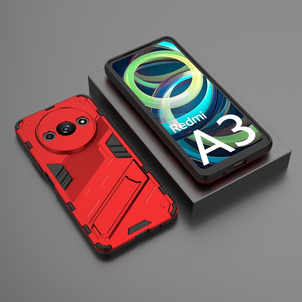 Armory tartós borítás Xiaomi Redmi A3-hoz - piros