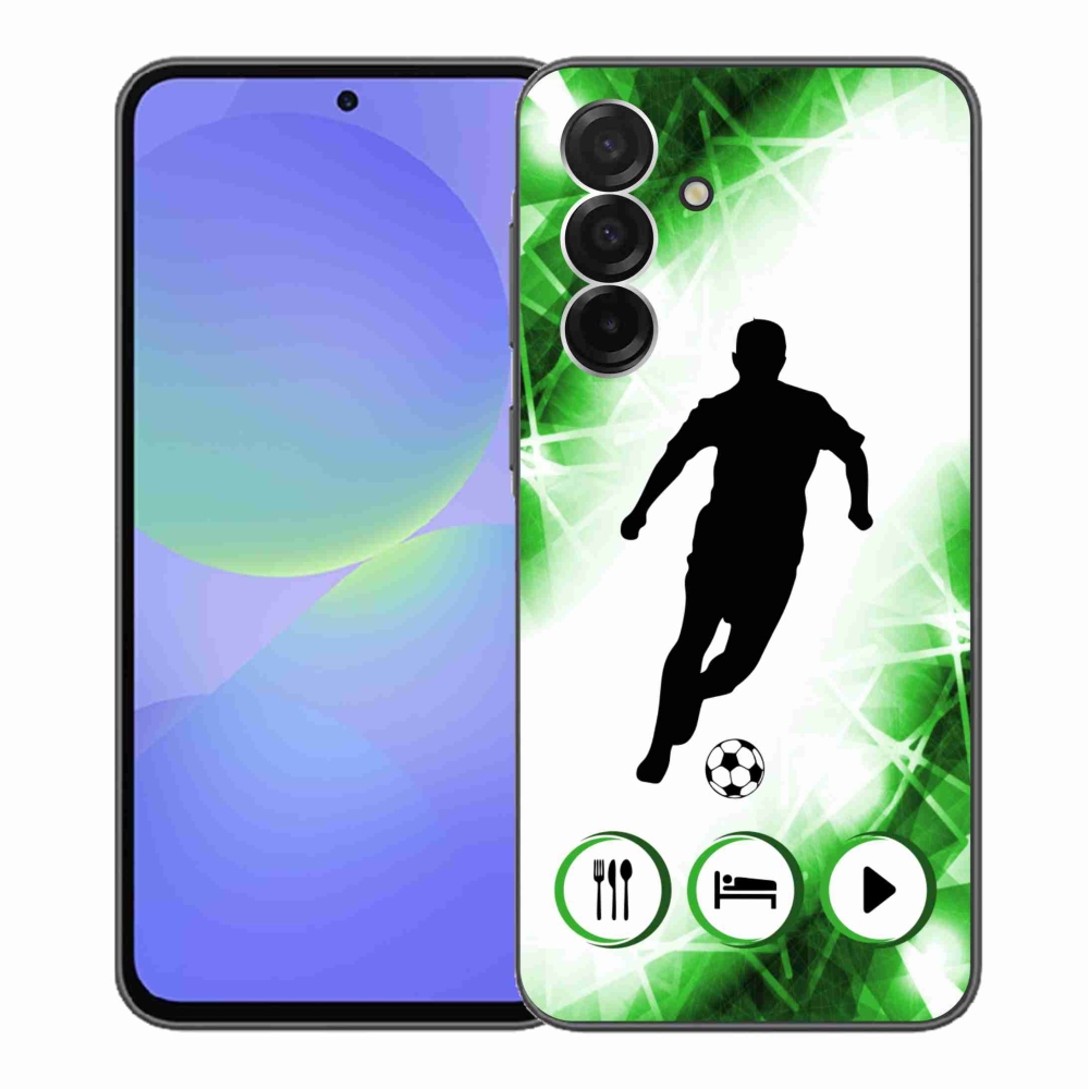 Zselés borítás mmCase Samsung Galaxy A36 5G - focista számára