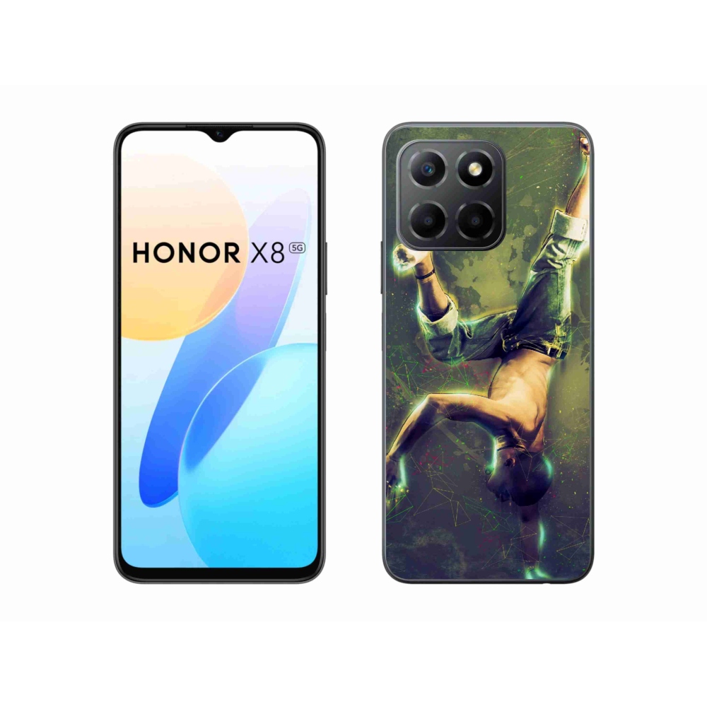 Gél borítás mmCase a Honor X8 5G készülékhez - breakdance