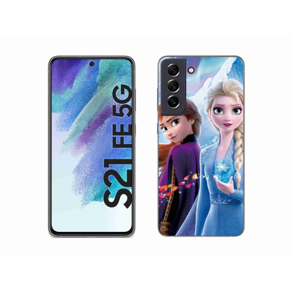 Zselés borítás mmCase Samsung Galaxy S21 FE 5G - Ice Kingdom 3