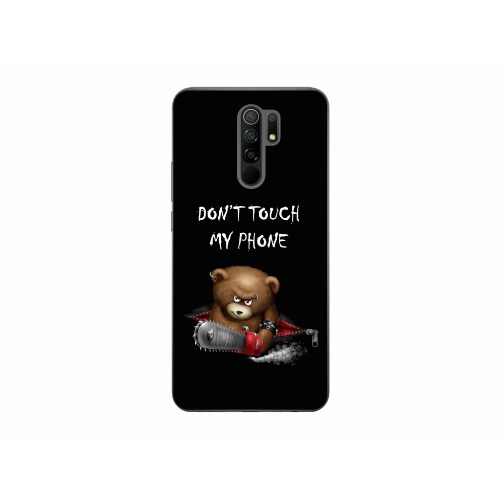 Gél borító mmCase a Xiaomi Redmi 9-hez - ne érintse meg a telefont